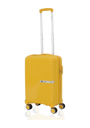 Mçs Polipropilen 3lü Valiz Seti Büyük & Kabin & Makyaj V374 S24sy1000081-set 00012 Sarı