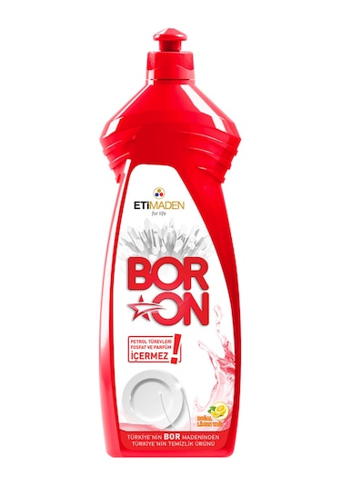 Boron Elde Yıkama Bulaşık Temizlik Ürünü 650 ML
