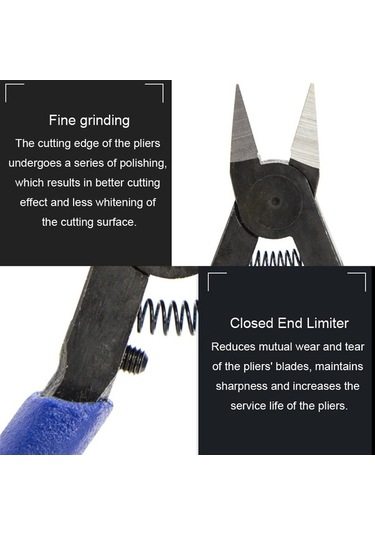 Dancemonkey Hs-30nas Plastik İnce Bıçaklı Su Jeti Kesim Pense, Çapraz Pense El Yapımı