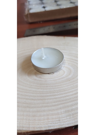 50'li Paket Tealights Mum 6gr 3,5 Cm Genişlik X 7 Mm Yükseklik