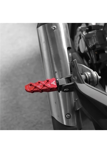 Gateesat Yamaha Mt07 Mt09 Mt10 Mt03 Mt25 Tracer 7 9 Gt Cnc Alüminyum Ayarlanabilir Kırmızı Yolcu Ayaklıkları