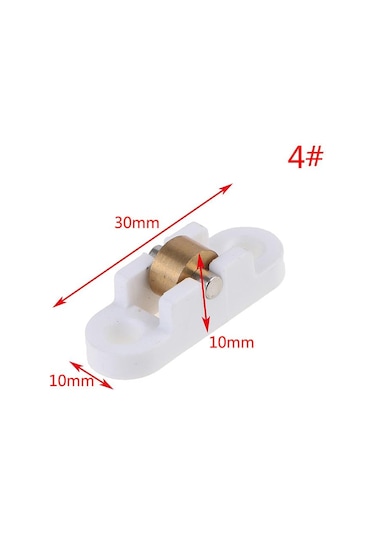 1 Adet Paslanmaz Çelik Pencere Kasnağı Sürgülü Kapı Makarası Koşucu Tekerlek Parça Kasnağı 4