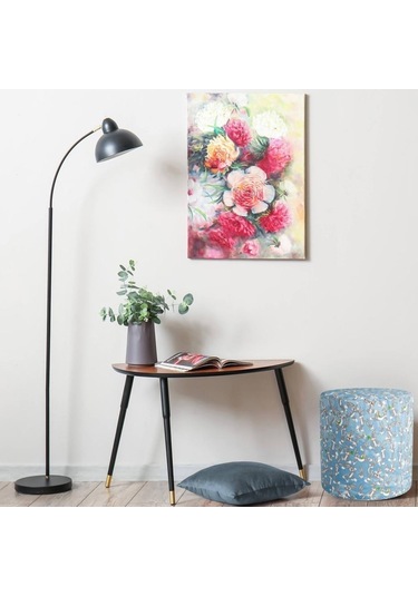 Mavi Bugs Bunny Puf Warner Bros Lisanslı Ürün, Süet Kumaş, Uluslararası Solmama Sertifikası Çok Renkli