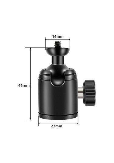 Sones Bexın K18a Mini 360 Derece Dönebilen Panoramik Metal Küresel Kafa