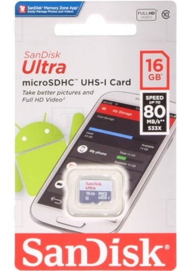 Sandisk SDSQUNS-016G-GN3MN 16 GB Hafıza Kartı