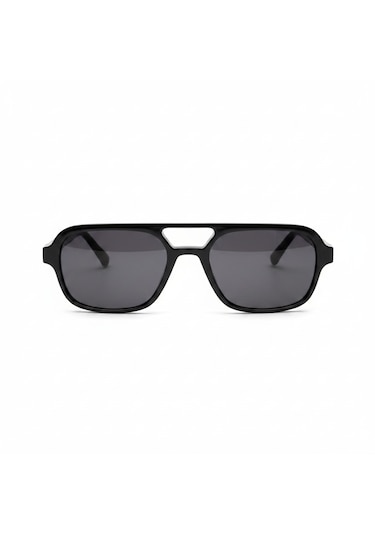 Glazento Premium Siyah Kemik Çerçeve Güneş Gözlüğü Unisex