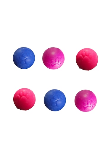 Kardelen Kedi Topu Sert Minik 2.8 CM 6 Adet