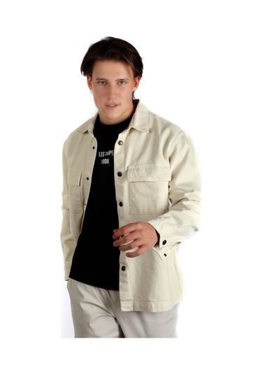 Karela Erkek Dokuma Ceket Ekru-16553 Ekru