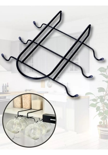 Saro House Bardak Askısı 214326329 Siyah