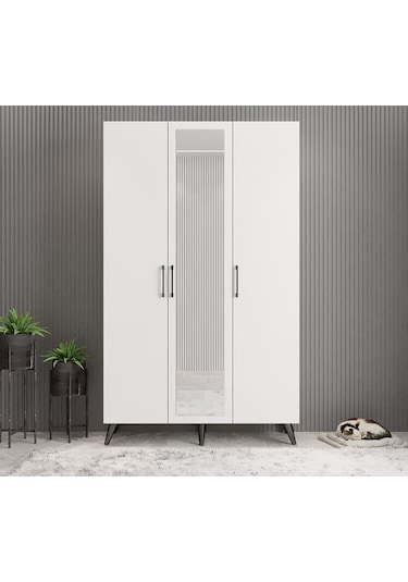 Açelya Portmanto Vestiyer Ayakkabılık Fb - M4 120 Cm Montaj Dahil