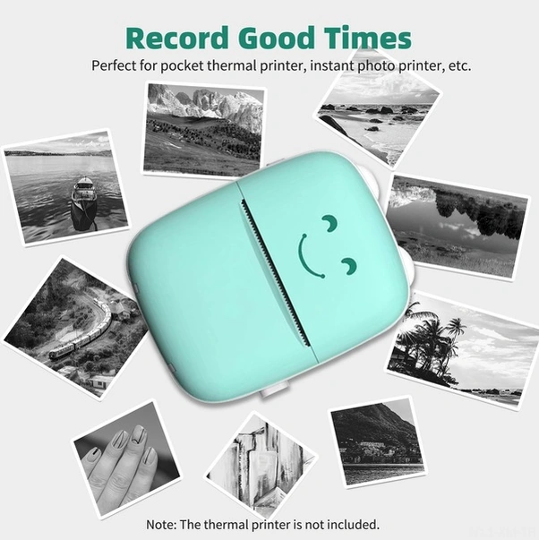 Fortunelane 10 Rulo Beyaz Termal Kağıt 57x30mm - Telefon Yazıcıları İçin Uygun