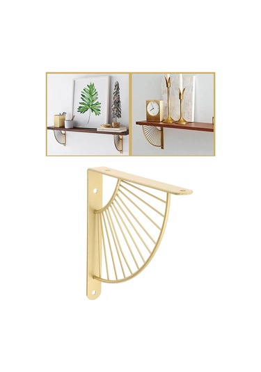 Suntek Raf Braketi Dekoratif Fan Şeklinde Vidalı Ev Diğer