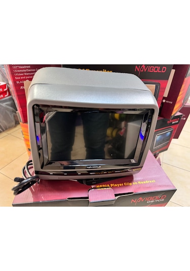 Navigold 7 İndc Usb/sd/ Koltuk Başlığı Monitör 2 Adet Gri Renk