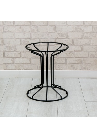 Metal Sehpa Ayağı Renk Siyah K0357