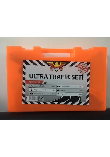 Trafik Seti Tüv Türk Muayene Onaylı Yangın Söndürücülü