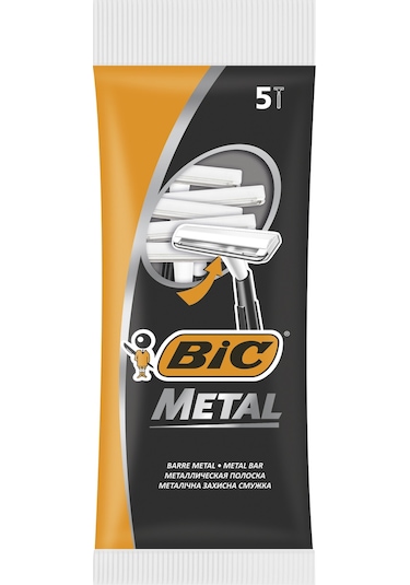 Bic Metal Kullan-At Tıraş Bıçağı 5x5'li