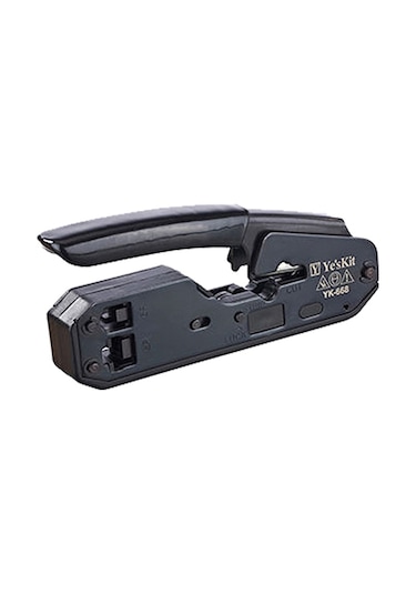 Ayt Powermaster Yk-668 Rj11 Rj12 Rj45 3 Lü Pense Ethernet İnternet Telefon Soketi Jack Sıkma Takma Pensesi