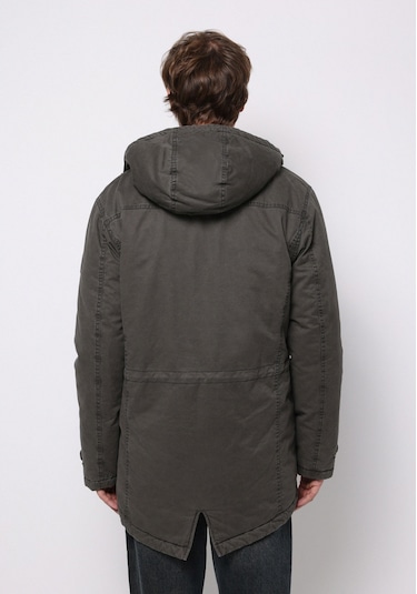 Colins Regular Fit Erkek Yeşil Kaban Cl1076213 Q1.v1 Dkh Haki