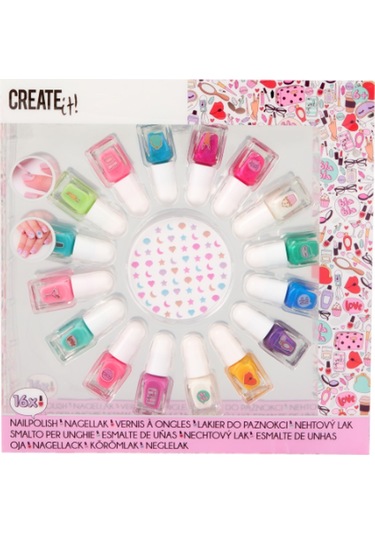 Create It Oje Ve Çıkartma Seti