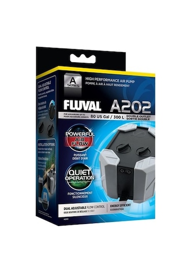 Fluval A202 Çift Çıkışlı Hava Motoru