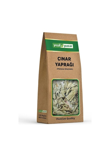 Yeşil Pazar Çınar Yaprağı 20 Gr