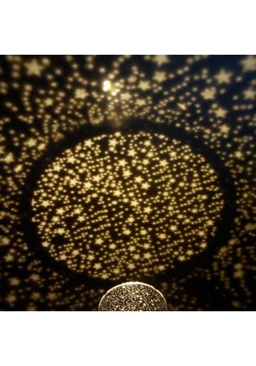 Soulader Usb Projektör Işığı İle Yatak Odası Ve Çocuk Odası İçin Dekoratif Gece Lambası, 2'li Paket Siyah