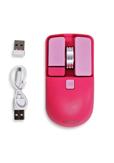 Jedel Wd144 Kablosuz Şarjlı Mouse - Bluetooth + 2.4ghz Usb Dongle
