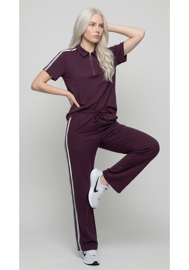 Fonna Fashion Tk-1001 Bayan Takım Bordo