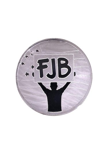 AgaKulche FJB Lets Go Brandon Gümüş Sikke Coin