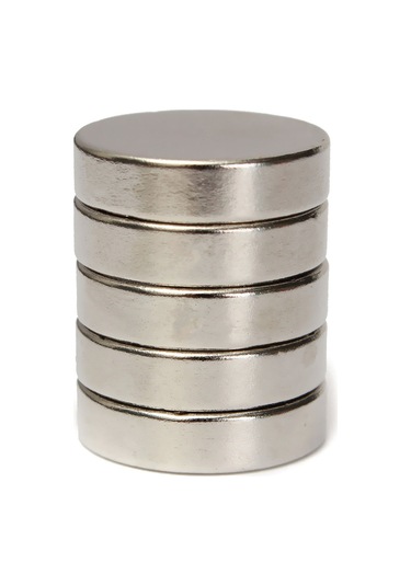 Mıknatıs , 20Mm X 5Mm Güçlü Neodyum Mıknatıs, Adet Seçmeli 1 Adet