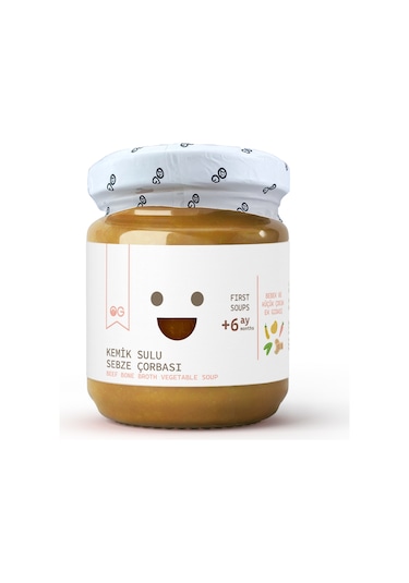 Kemik Sulu Sebze Çorbası 200g +6 Ay