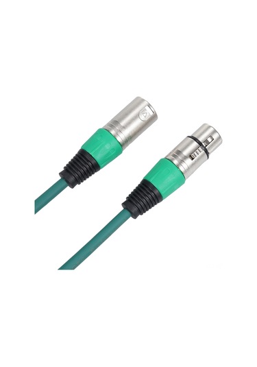 Youmex Profesyonel Dmx512 Ve Mikrofon Bağlantı Kablosu - 1 Metre Renkli Xlr Kablo