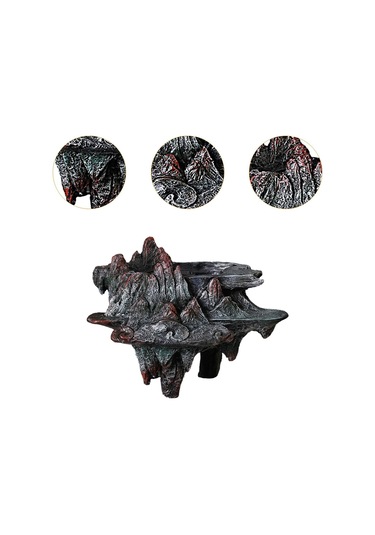 Suntek Magideal Giriş Dekorasyon Için Reçine Döşeli Bonsai Siyah