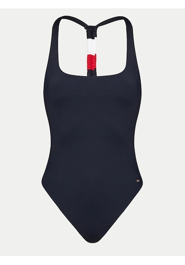 Tommy Hilfiger Tommy Hılfıger Kadın Mayo Uw0uw05299-dw5 Lacivert