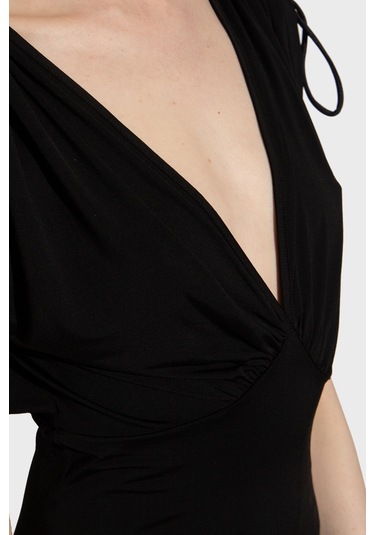 Versace Jeans Couture Bayan Elbise 74hao921 J0049 899 Siyah