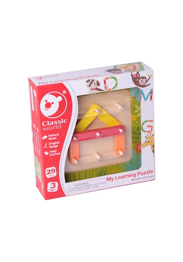 Classic World Ahşap Öğrenme  Yapbozum