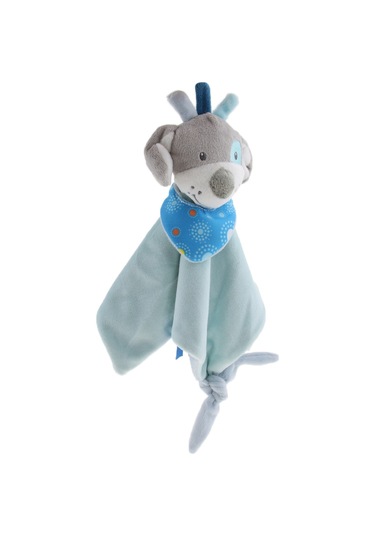 Dolıty Peluş Battaniye Diş Çıkarma Güvenlik Mavi-köpek Mavi Köpek Çok Renkli