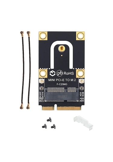 5088 Mini Pci-e Express To M.2 Wifi Wireless Bluetooth Çevirici