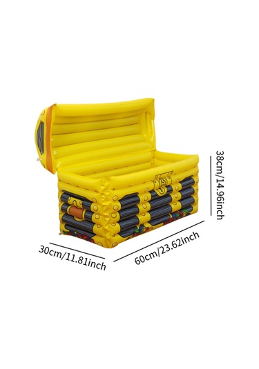 Suntek Şişme Soğutucular Partisi Dekorasyon İçecek Sarı