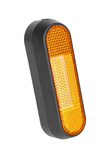 Tenfowee Elektrikli Scooter İçin 4'lü Sarı Reflektörlü Jant Kapak Seti - Sağlık Ve Güvenlik Artırıcı, Su Geçirmez, Tornavida Ve Vida Dahil