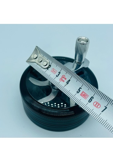 Çelik Metal 2parça Tutun Öğütücü Tutmaçlı Grinder //65mm-aly275