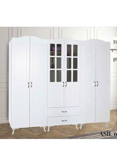 Kdl Asil 6 Kapılı 2 Çekmeceli Dolap