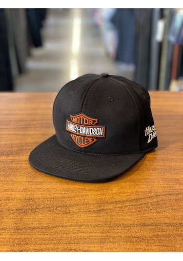 Motor Harley Davidson Hiphop Snapback Rapper Basket Cap Şapka