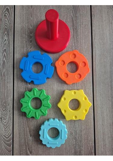 Montessori Renk Dizme Oyuncağı - Eğlenirken Öğretin