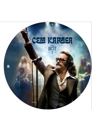 Cem Karaca The Best Of 2 Picture Disk Plak
