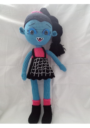 Mavi Vampir Bebek Amigurumi