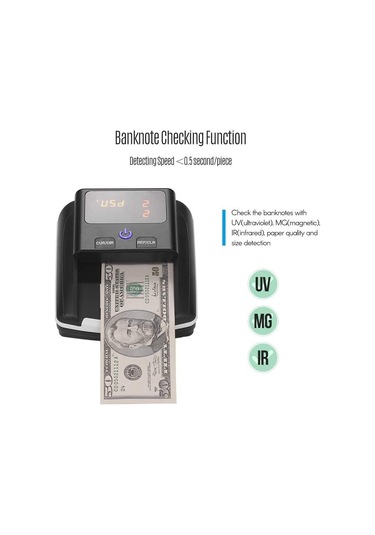 Bill Counter Al-130 F5 Sahtepara Kontrol Makinesi 5 Ülke Parası