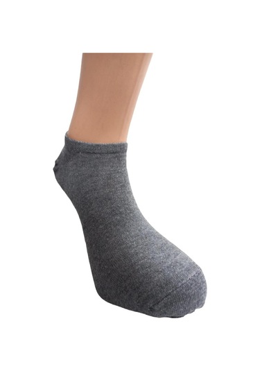 ERKEK SNEAKER ÇORABI-GRİ Gri