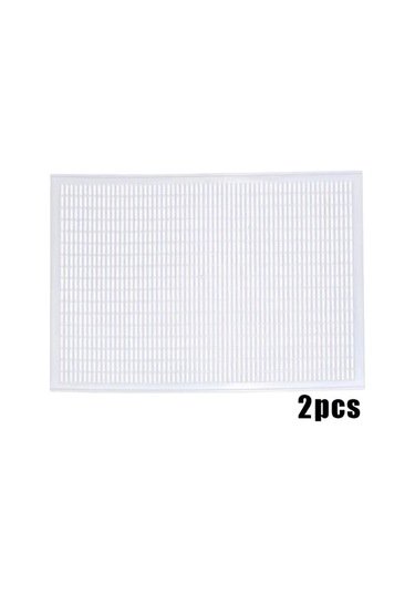 Fochsia Beyaz 2 Adet Plastik Kraliçe Arı Izgarası Kesilebilir Bal Arısı Kaçış Önleyici Çerçeve