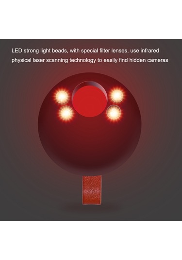 Sones Smoovie Room 4led Boncuk Kızılötesi Kamera Dedektörü Siyah Siyah